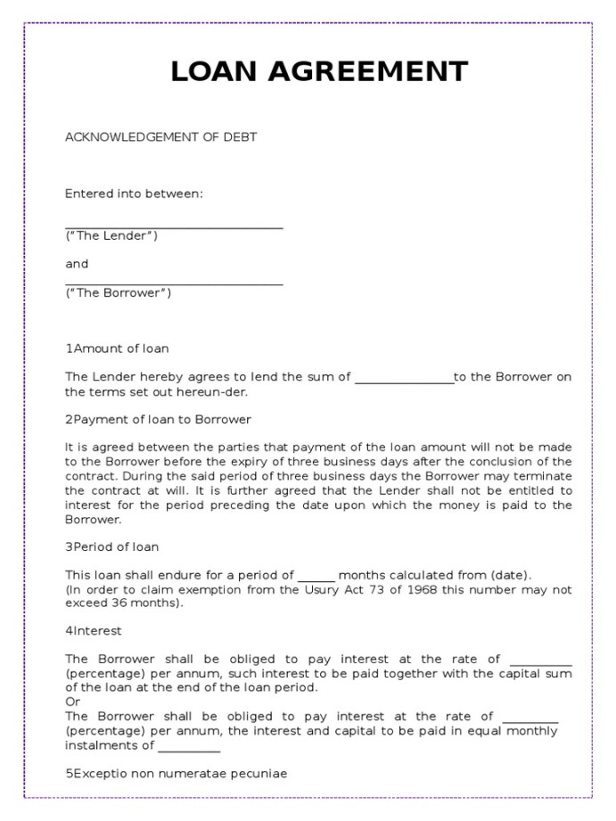 Loan Agreement Template Download Free PDF Debtor Loans Loan Agreement Template Download Free PDF Debtor Loans