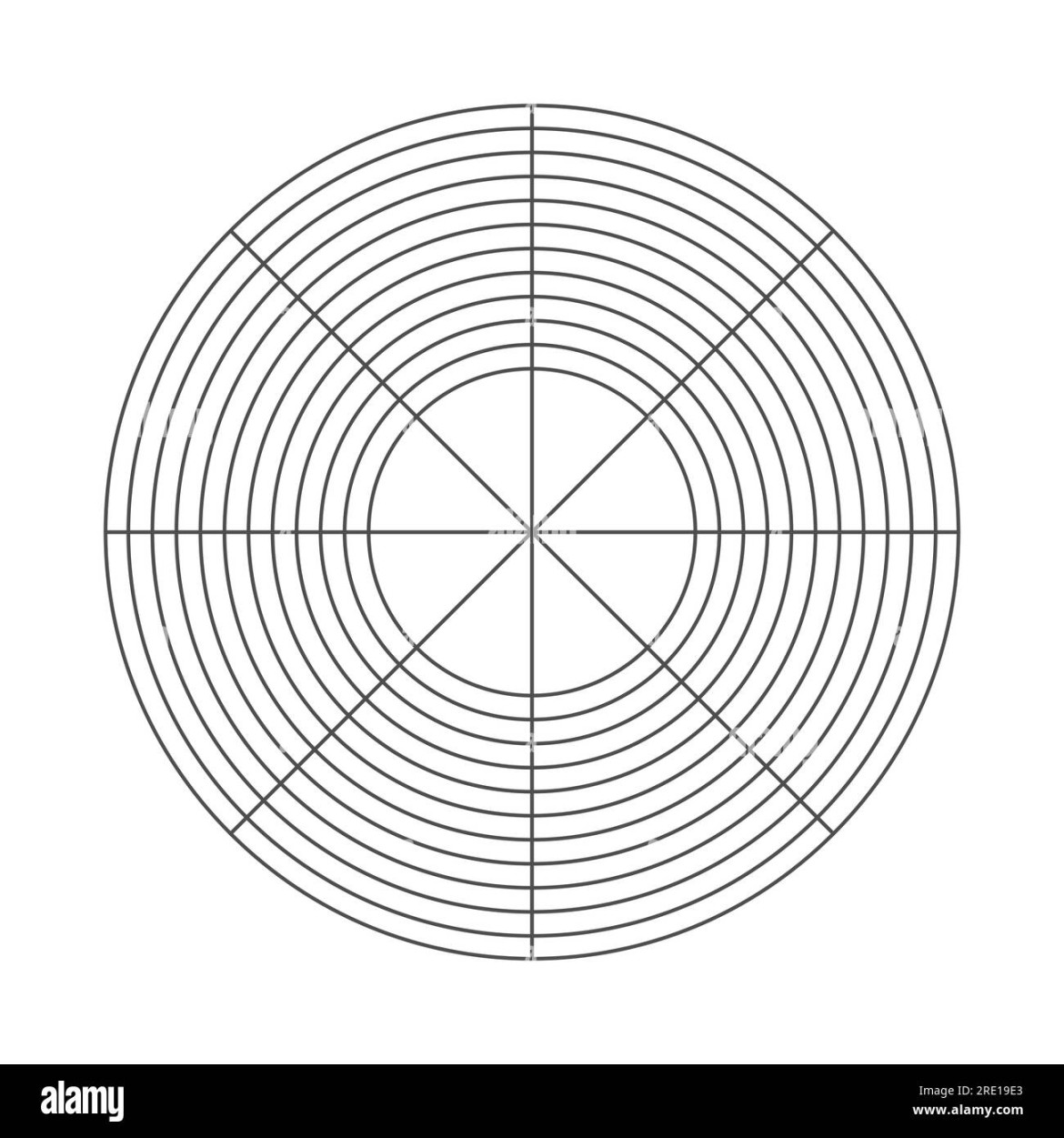 Monochromatic circular spectrum vector design element Stock Vector Monochromatic circular spectrum vector design element Stock Vector