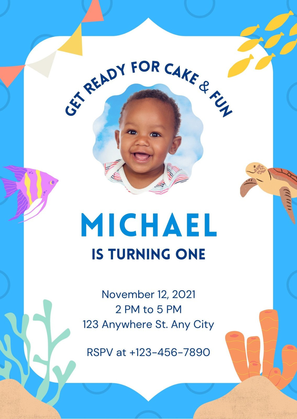 Page - Free, printable, customizable st birthday invitation Page - Free, printable, customizable st birthday invitation