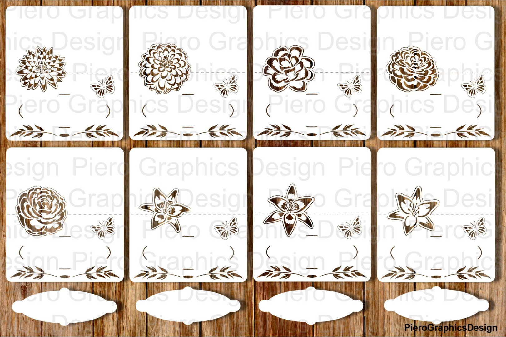 Place Card SVG files for Silhouette Cameo and Cricut Place Card SVG files for Silhouette Cameo and Cricut