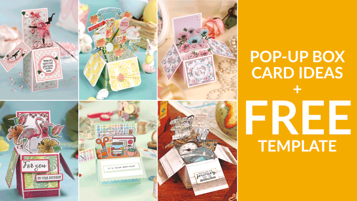 Pop-Up Box Card Template and Tutorials Pop-Up Box Card Template and Tutorials