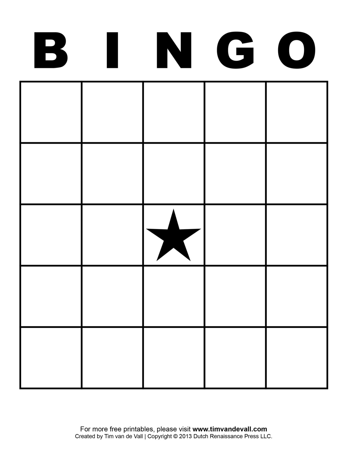 Printable Blank Bingo Cards for Teachers Printable Blank Bingo Cards for Teachers
