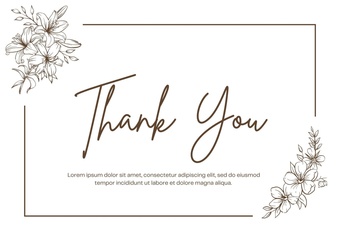 Printable, customizable thank you card templates Canva Printable, customizable thank you card templates Canva