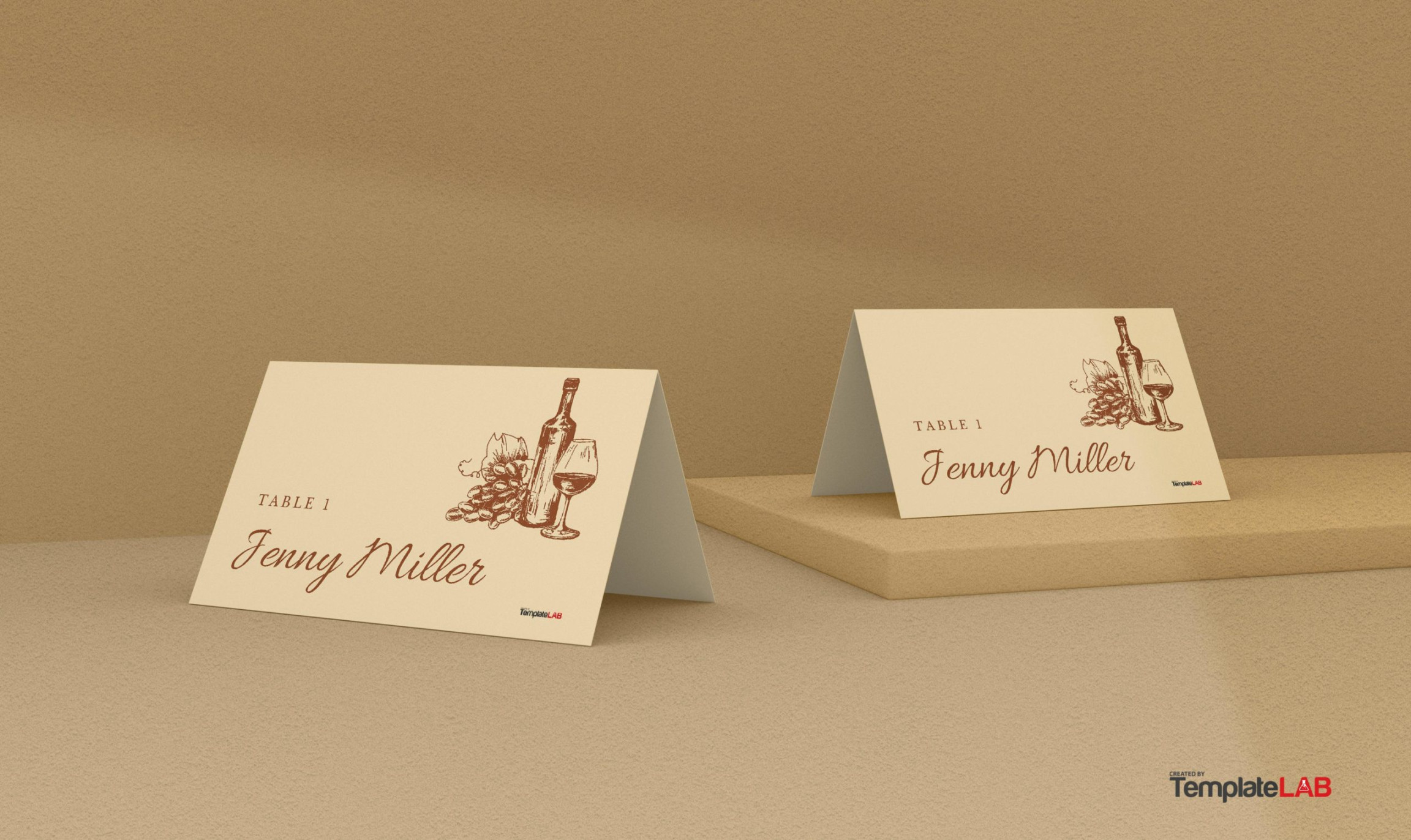 Printable Place Card Templates (Free) ᐅ TemplateLab Printable Place Card Templates (Free) ᐅ TemplateLab