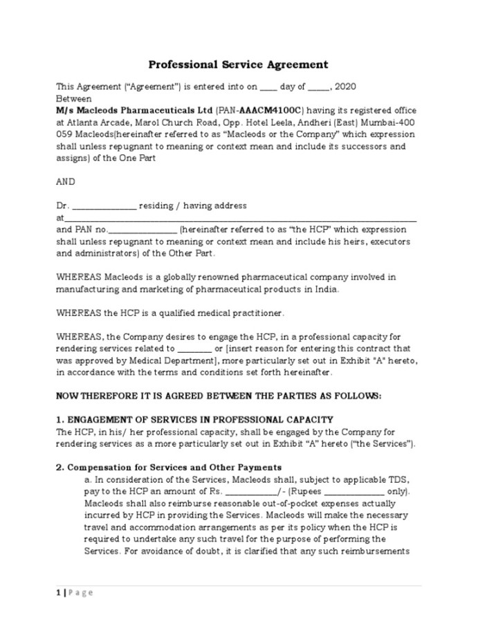 Professional Service Agreement PDF Trade Secret Confidentiality Professional Service Agreement PDF Trade Secret Confidentiality