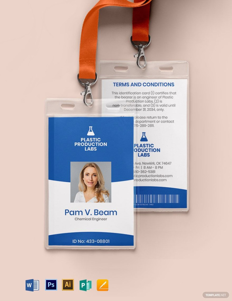 PVC ID Card Template in Publisher, PSD, Illustrator, Pages, Word PVC ID Card Template in Publisher, PSD, Illustrator, Pages, Word