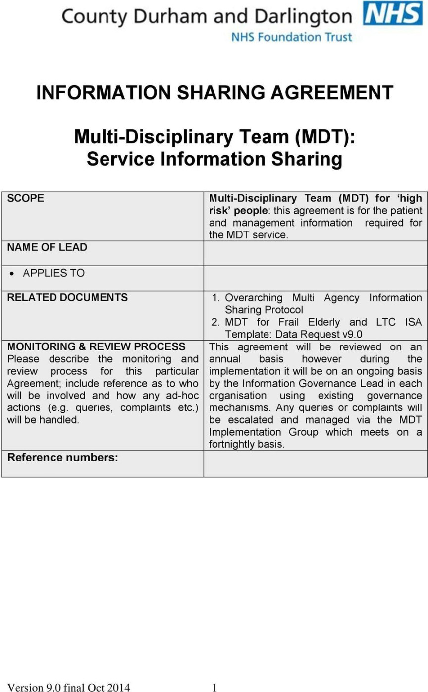 Risk Sharing Agreement Template - Sfiveband Risk Sharing Agreement Template - Sfiveband