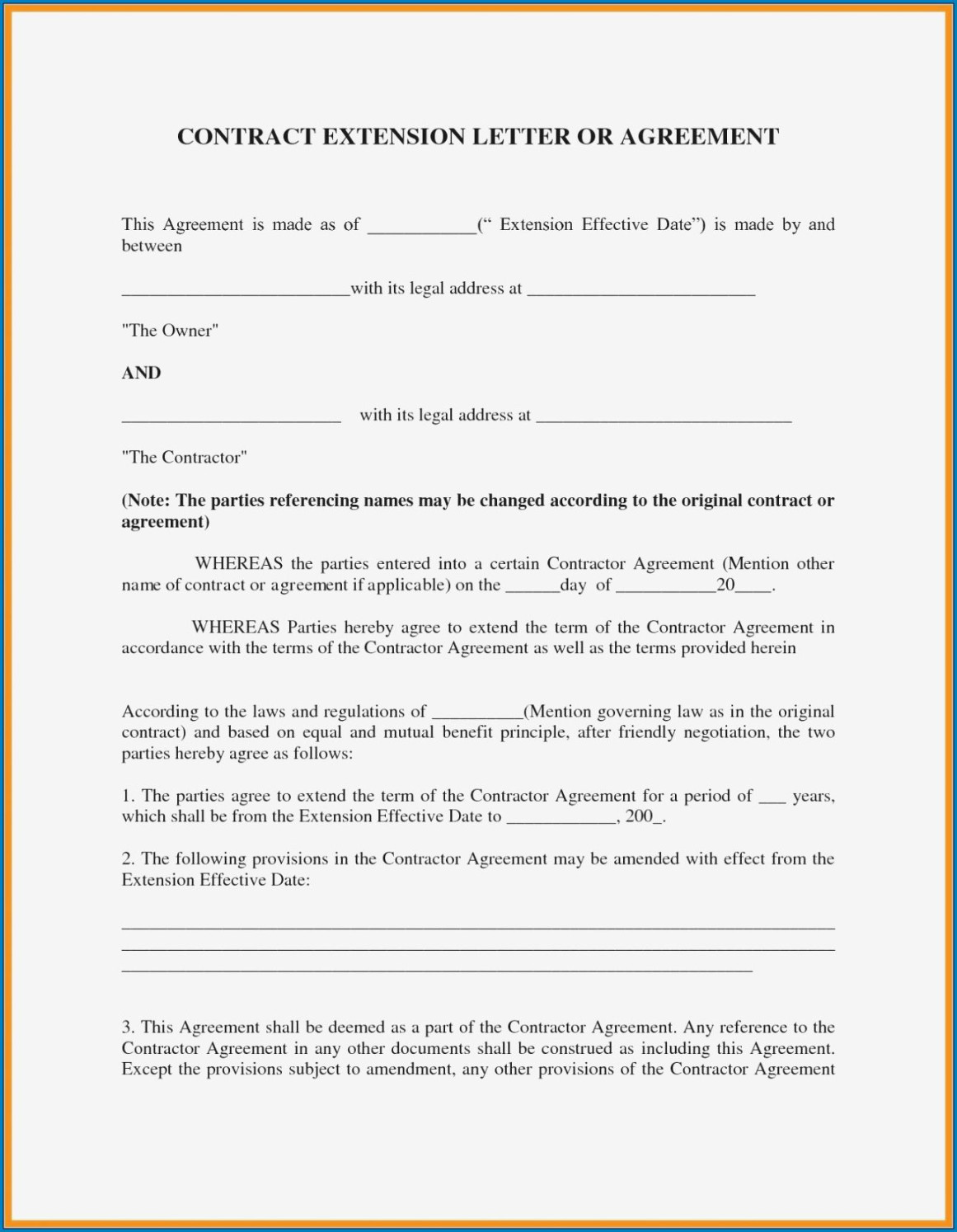 Sample Agreement Letter Between Two Parties Sample Agreement Letter Between Two Parties