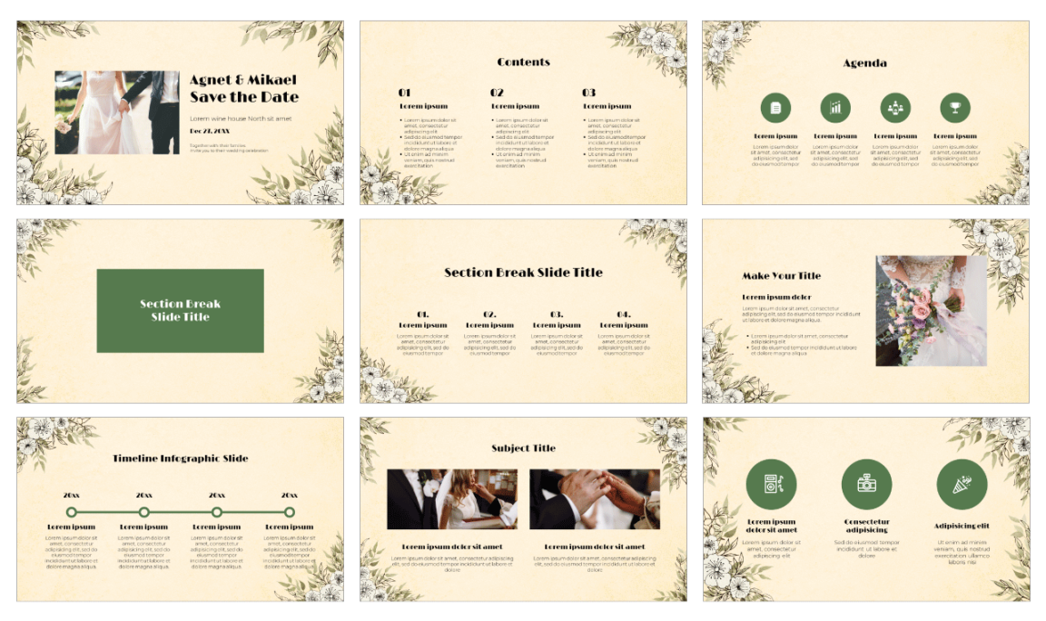 Save the Date Free Google Slides Theme PowerPoint Template Save the Date Free Google Slides Theme PowerPoint Template