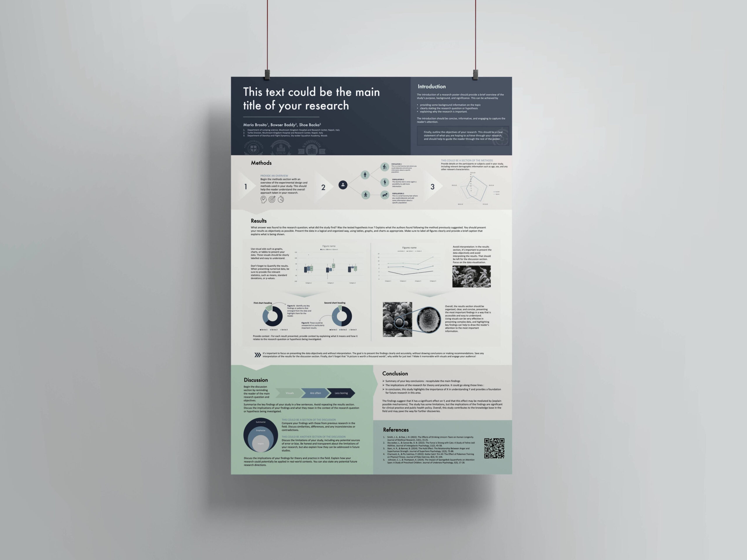 Scientific poster template A portrait PowerPoint file Scientific poster template A portrait PowerPoint file