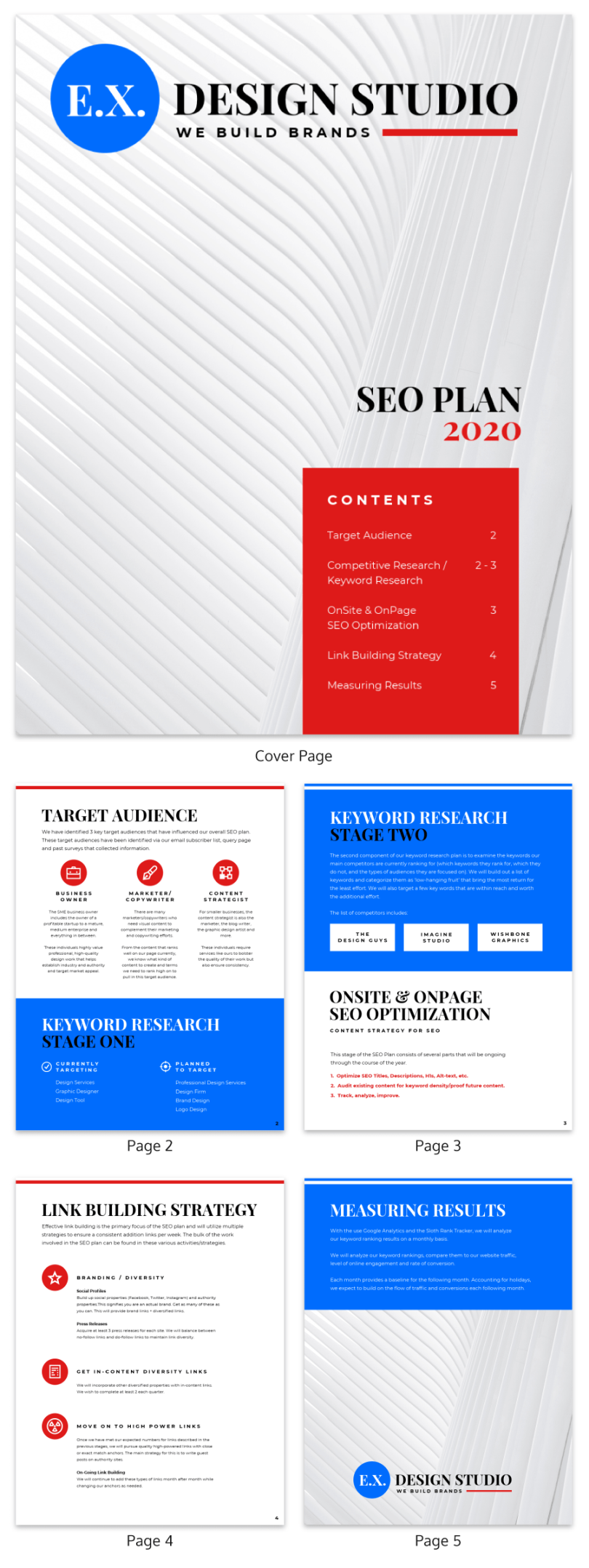 SEO Proposal Template - Venngage