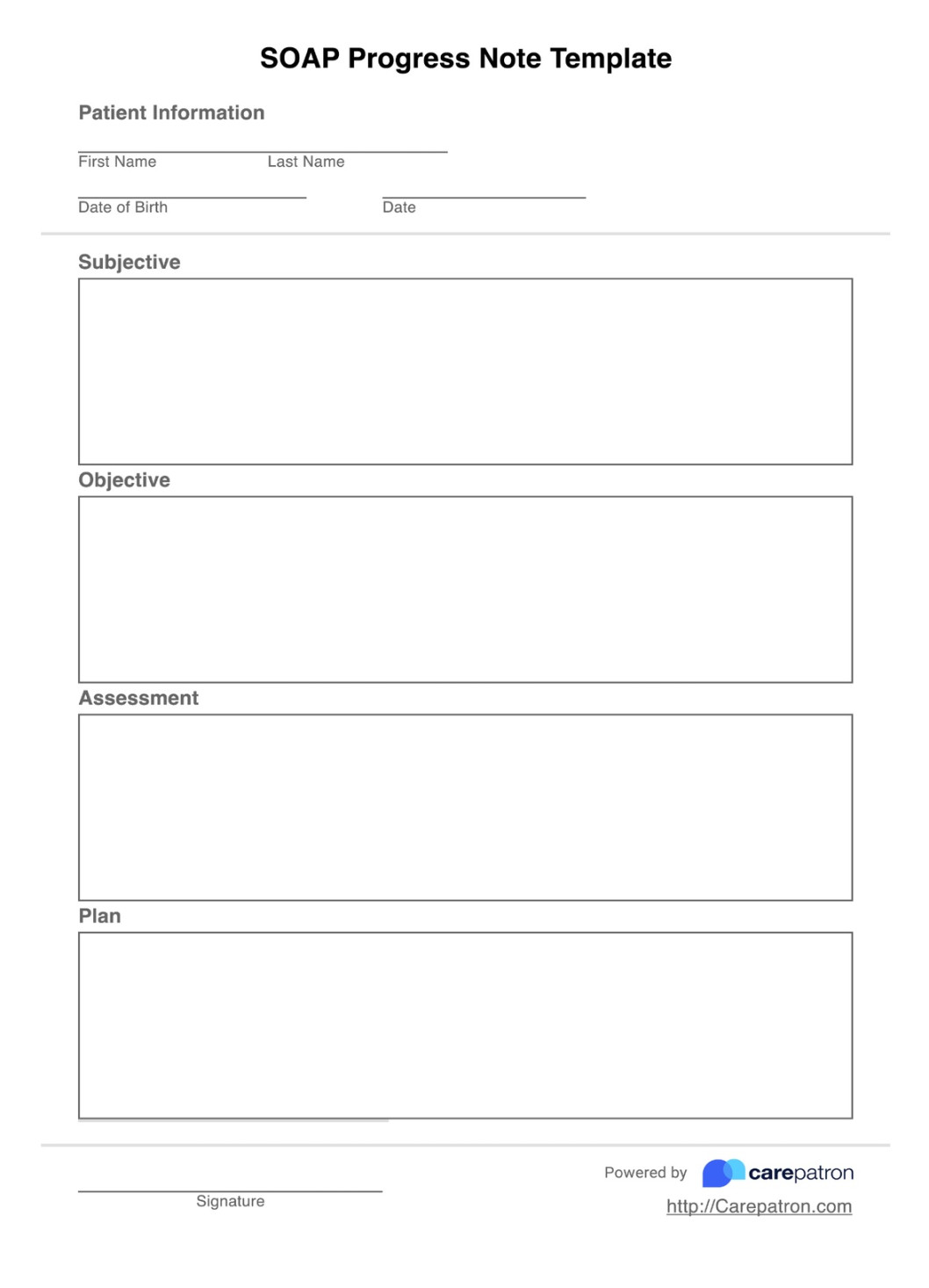 SOAP Notes For Social Work Template & Example  Free PDF Download