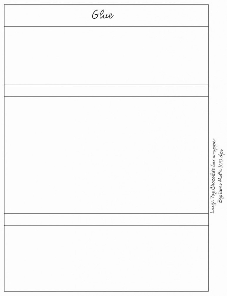 Template Ideas Free Blank Candy Bar Wrapper Chocolate – Blank