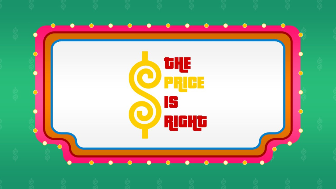 The Price is Right PowerPoint Template & Google Slides The Price is Right PowerPoint Template & Google Slides