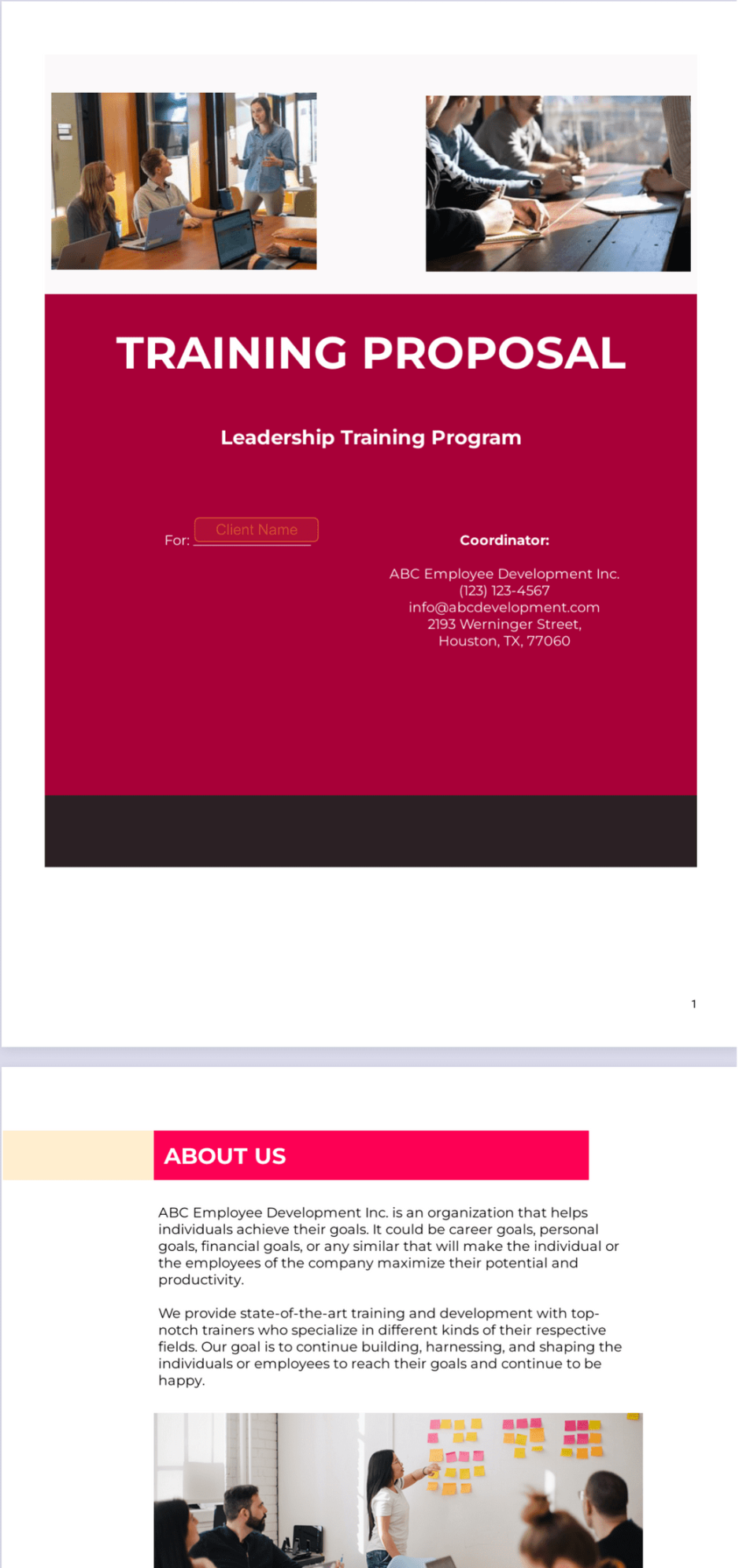 Training Proposal Template - PDF Templates Jotform Training Proposal Template - PDF Templates Jotform
