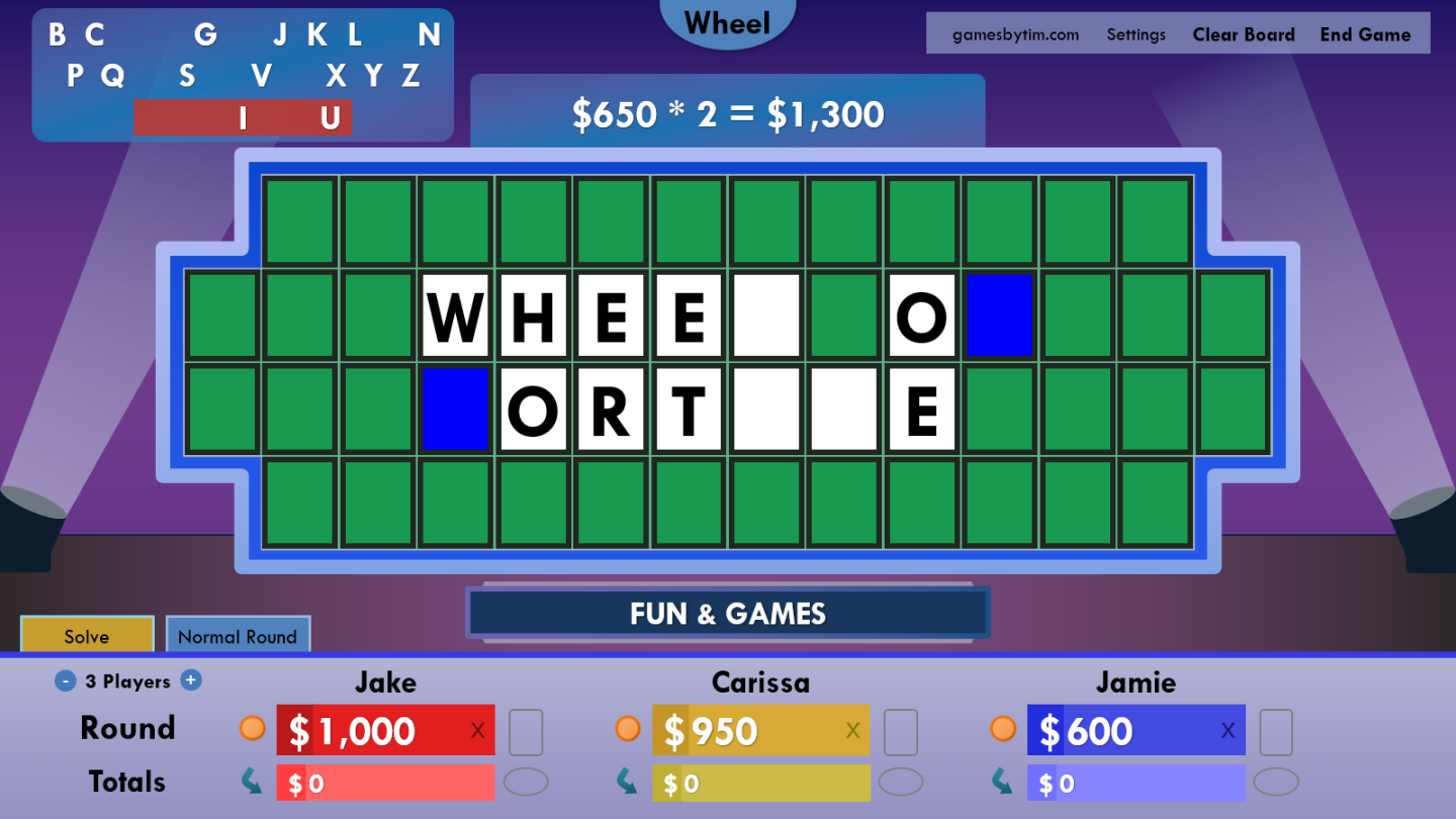 Wheel of Fortune for PowerPoint - Games by Tim Wheel of Fortune for PowerPoint - Games by Tim